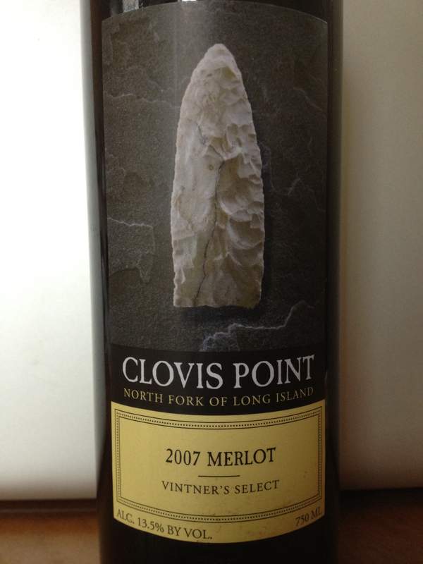 Clovis Point 2007 Vintner's Selection Merlot