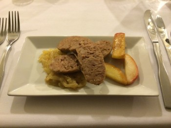 Pork Sausage with Apples & Onions